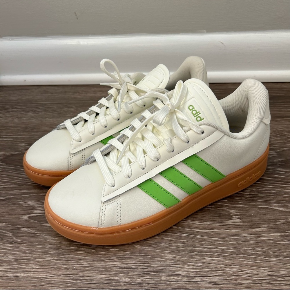 Grand Court Alpha Tennis Sport Sneaker, IG0661, Women’s Adidas, US Size 7.5